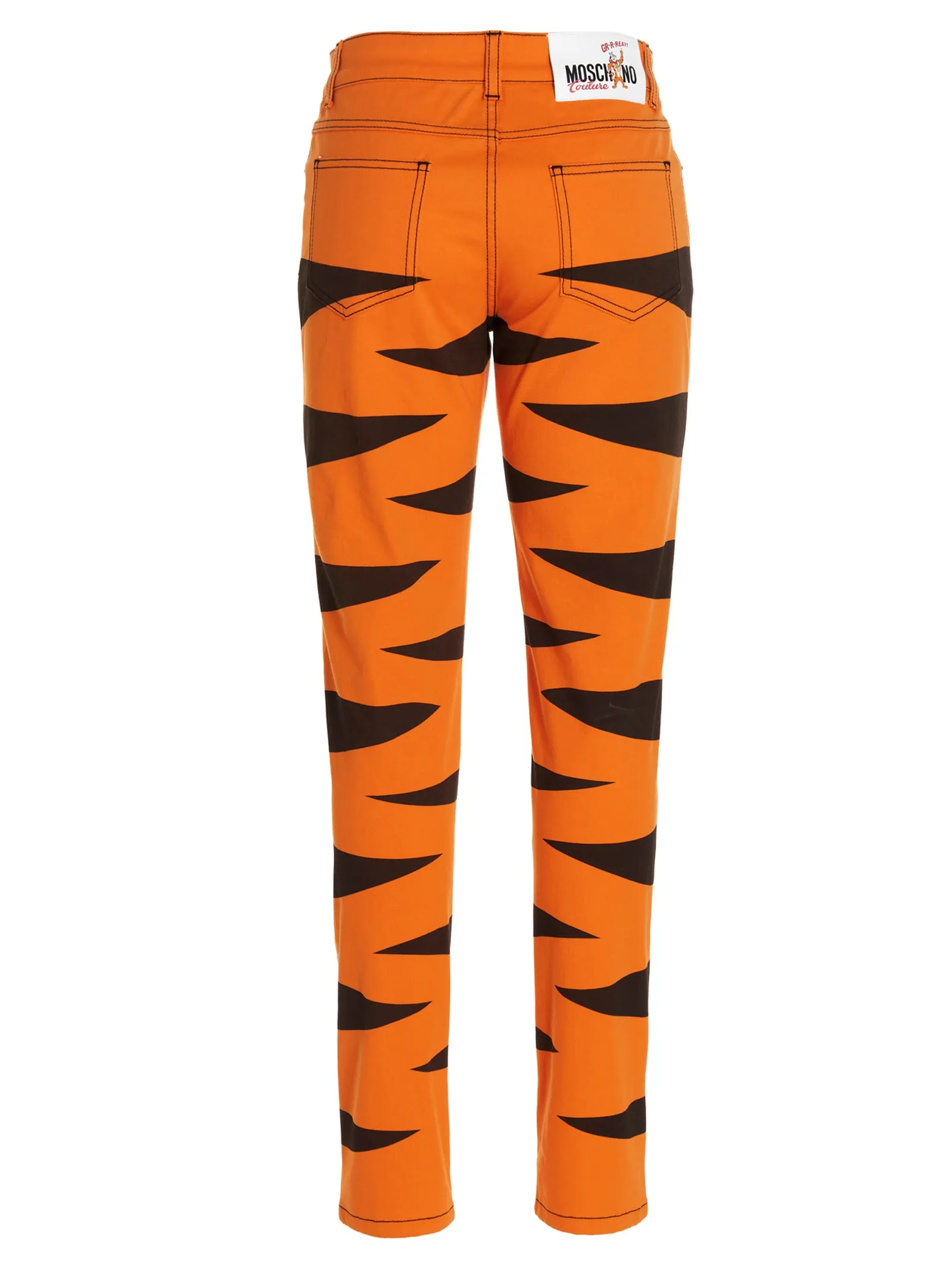 Moschino Year Of The Tiger Printed Jeans