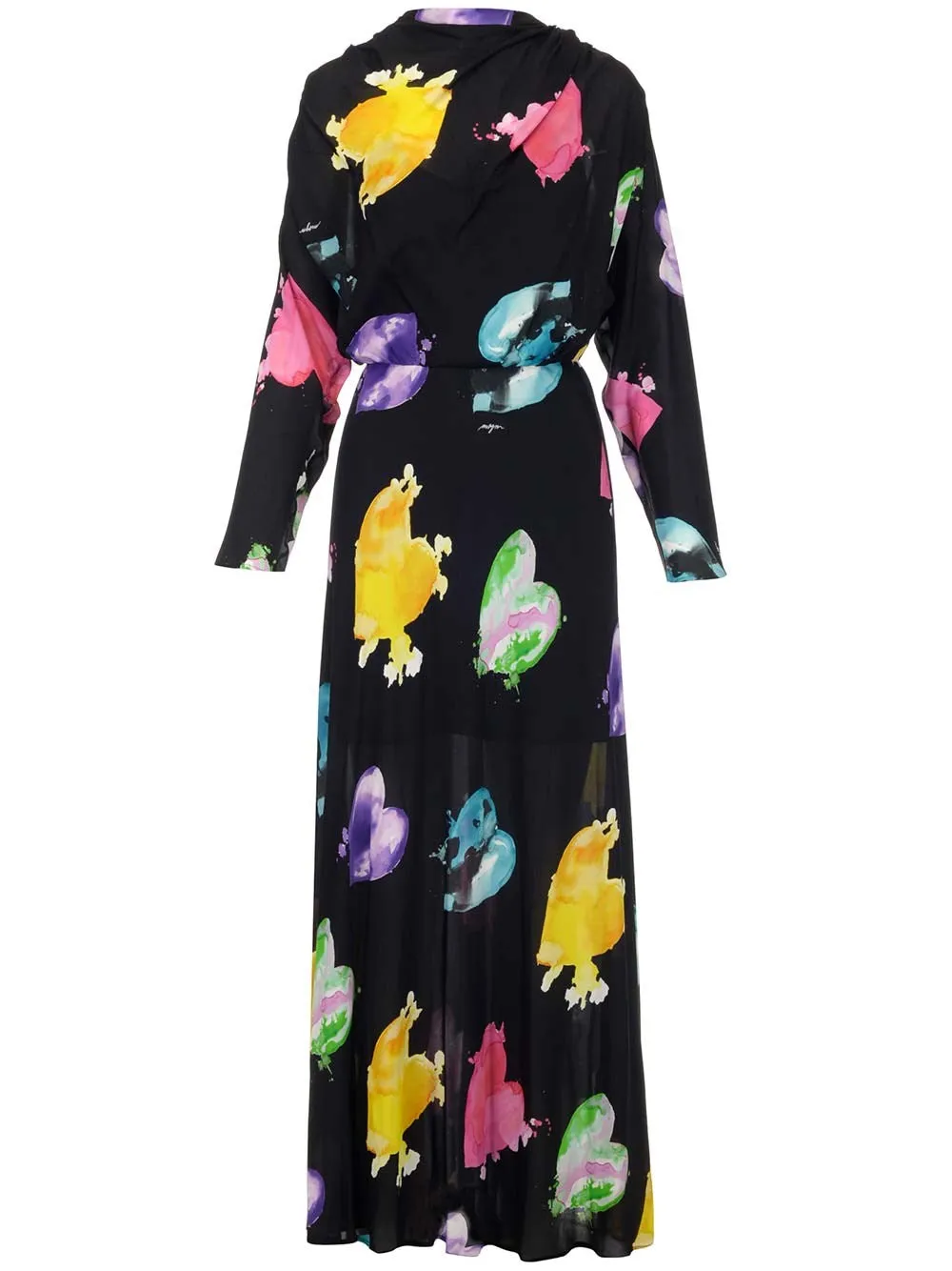 MSGM Allover Printed Maxi Dress