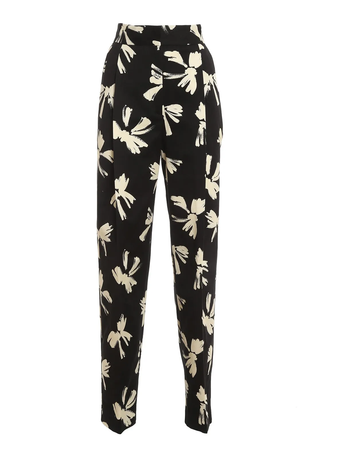 MSGM Bow Tie High Waist Pants