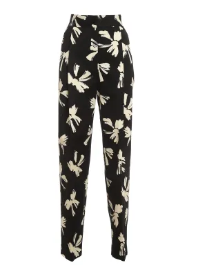 MSGM Bow Tie High Waist Pants
