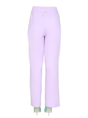 MSGM Elastic Waist Straight-Leg Pants