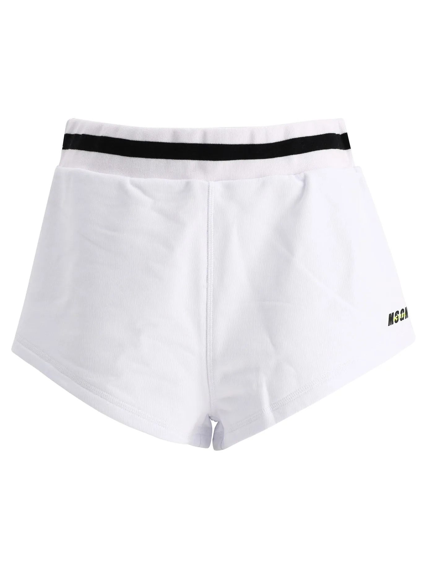 MSGM Elastic Waist Track Shorts