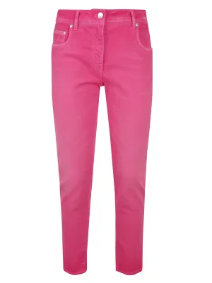 MSGM Logo Printed Jeans