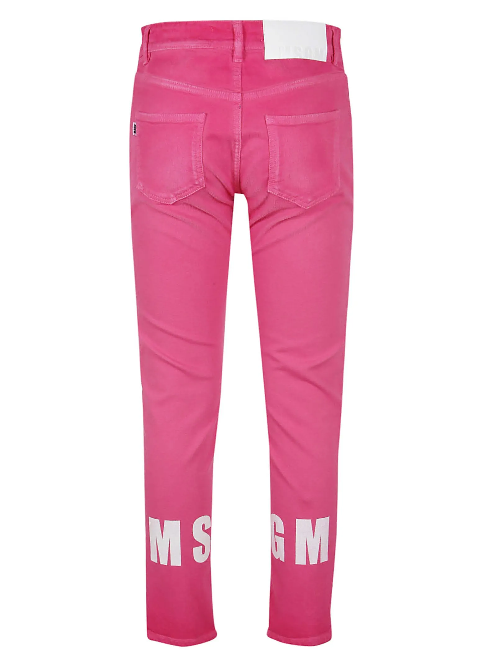 MSGM Logo Printed Jeans