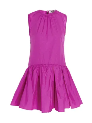 MSGM Sleeveless Ruffled Mini Dress