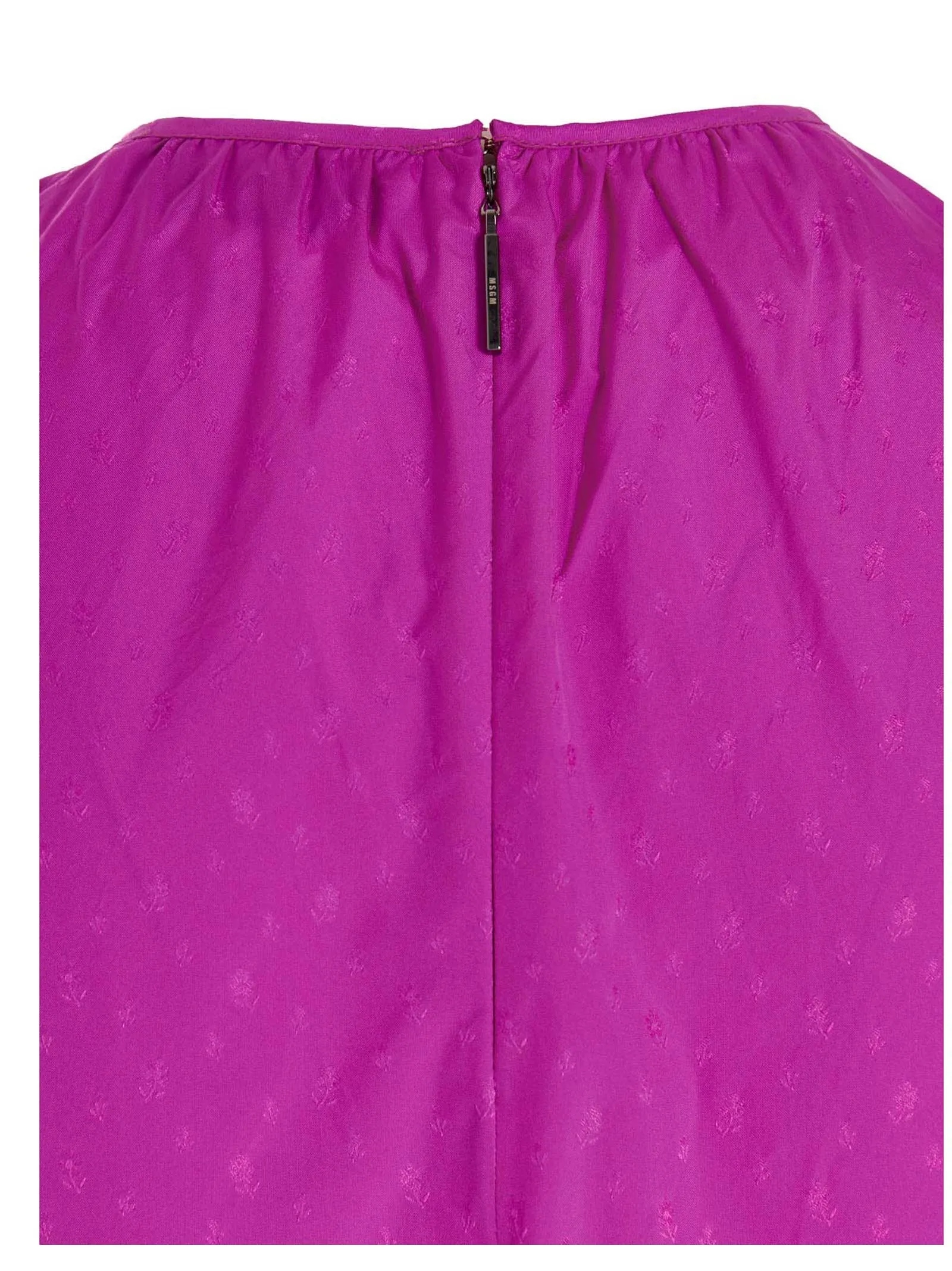 MSGM Sleeveless Ruffled Mini Dress