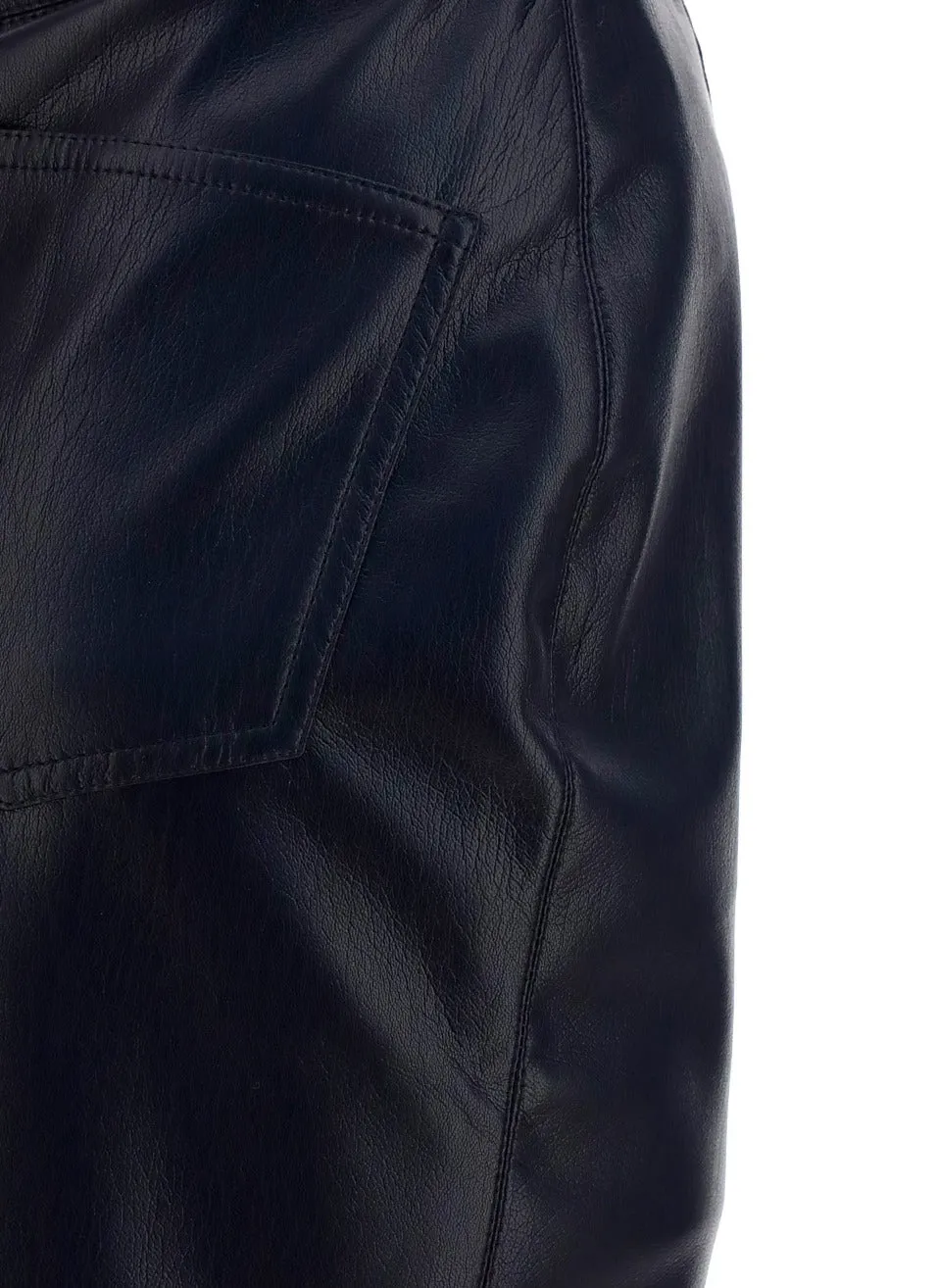 Nanushka Buttoned High Waist Fitted Skirt