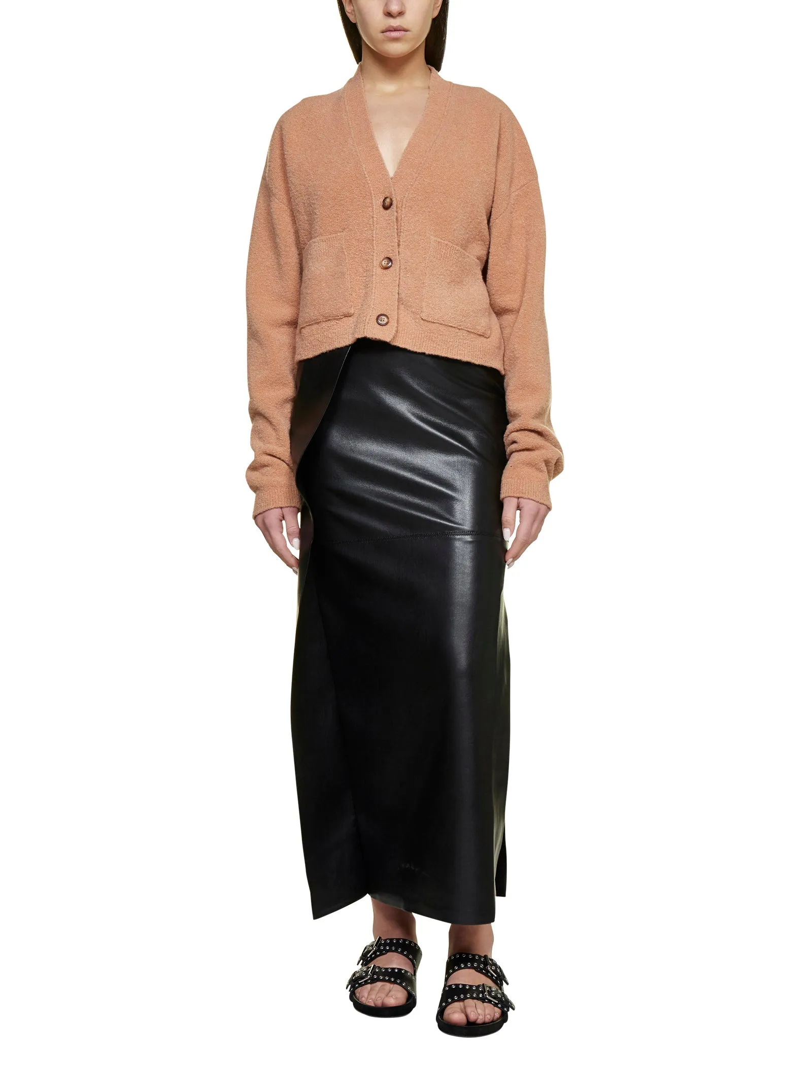 Nanushka V-Neck Knit Cardigan