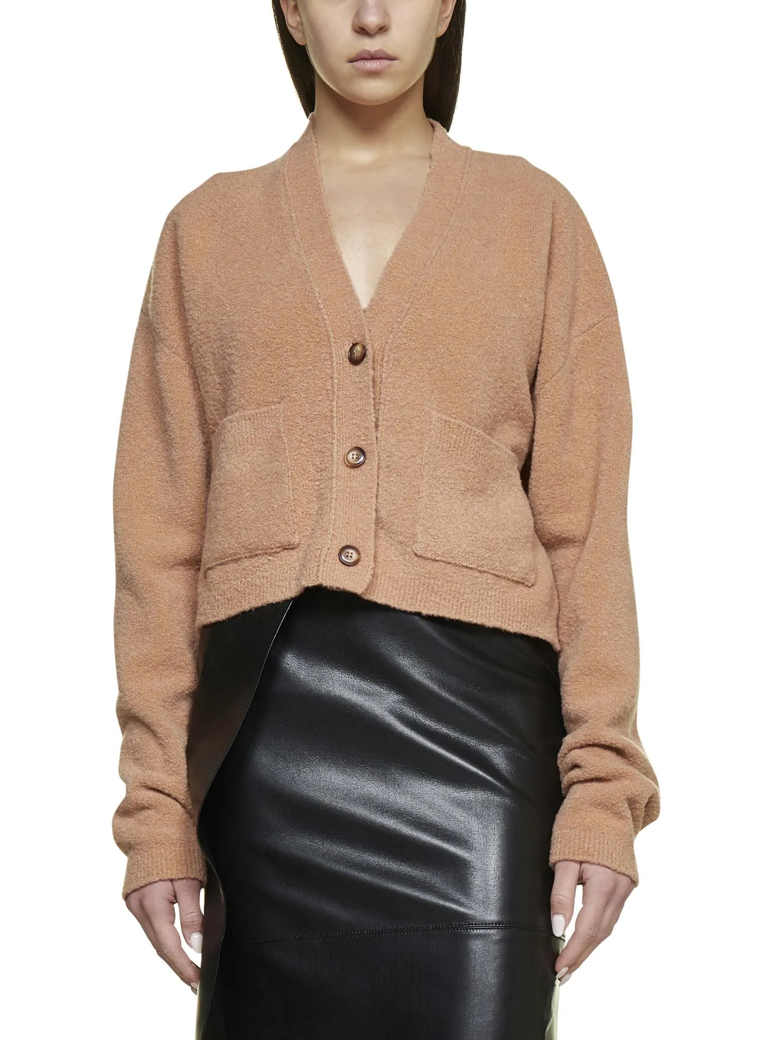 Nanushka V-Neck Knit Cardigan