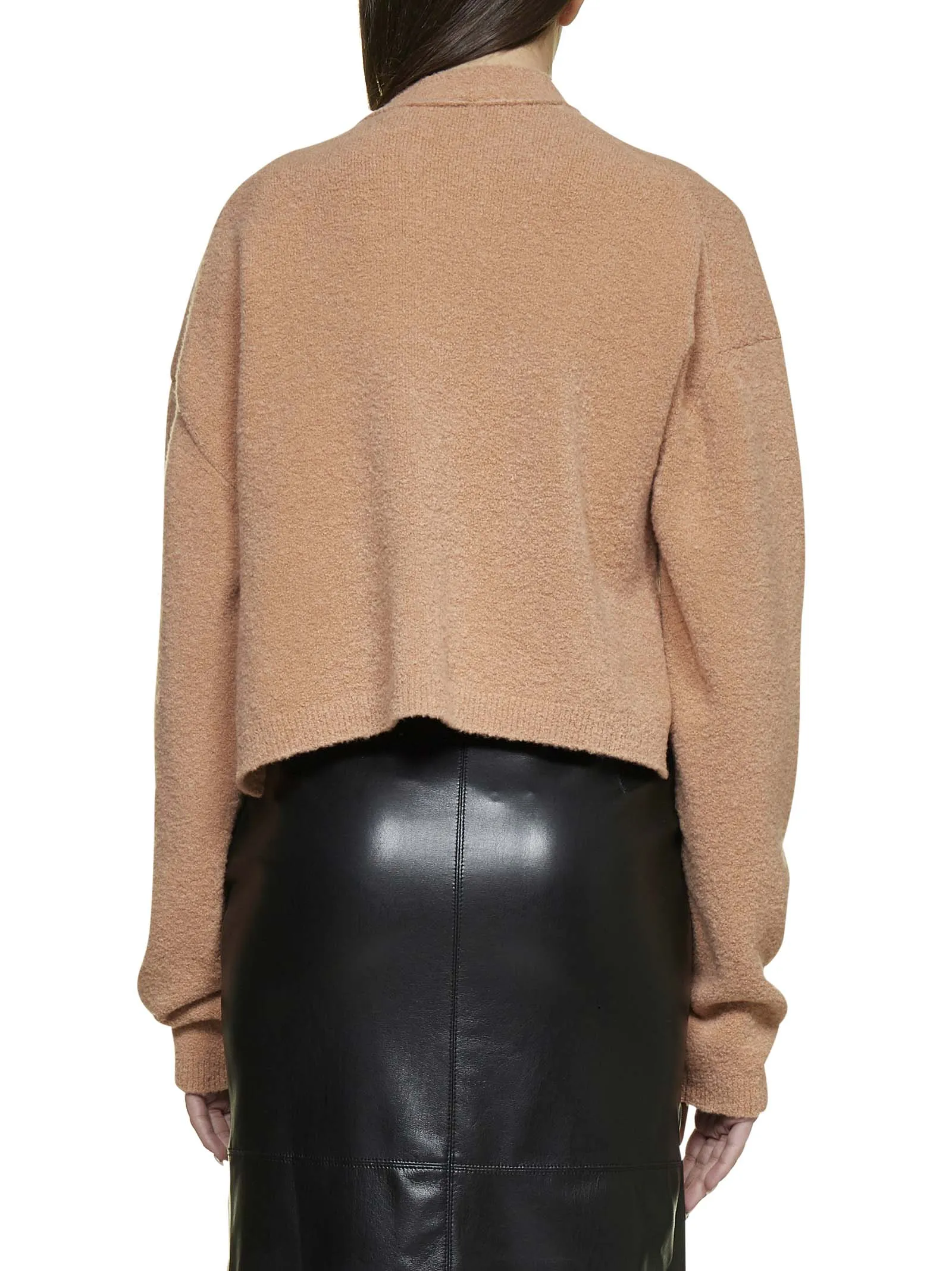 Nanushka V-Neck Knit Cardigan