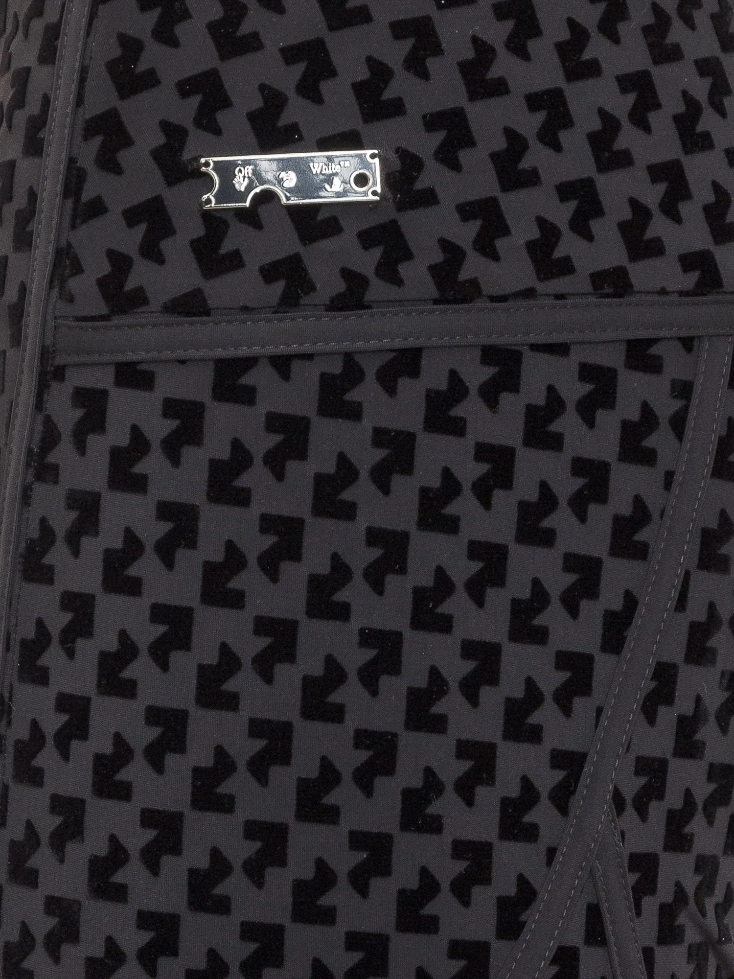 Off-White Logo Flocked Leggings