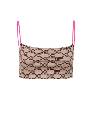 Off-White Monogram Cropped Top