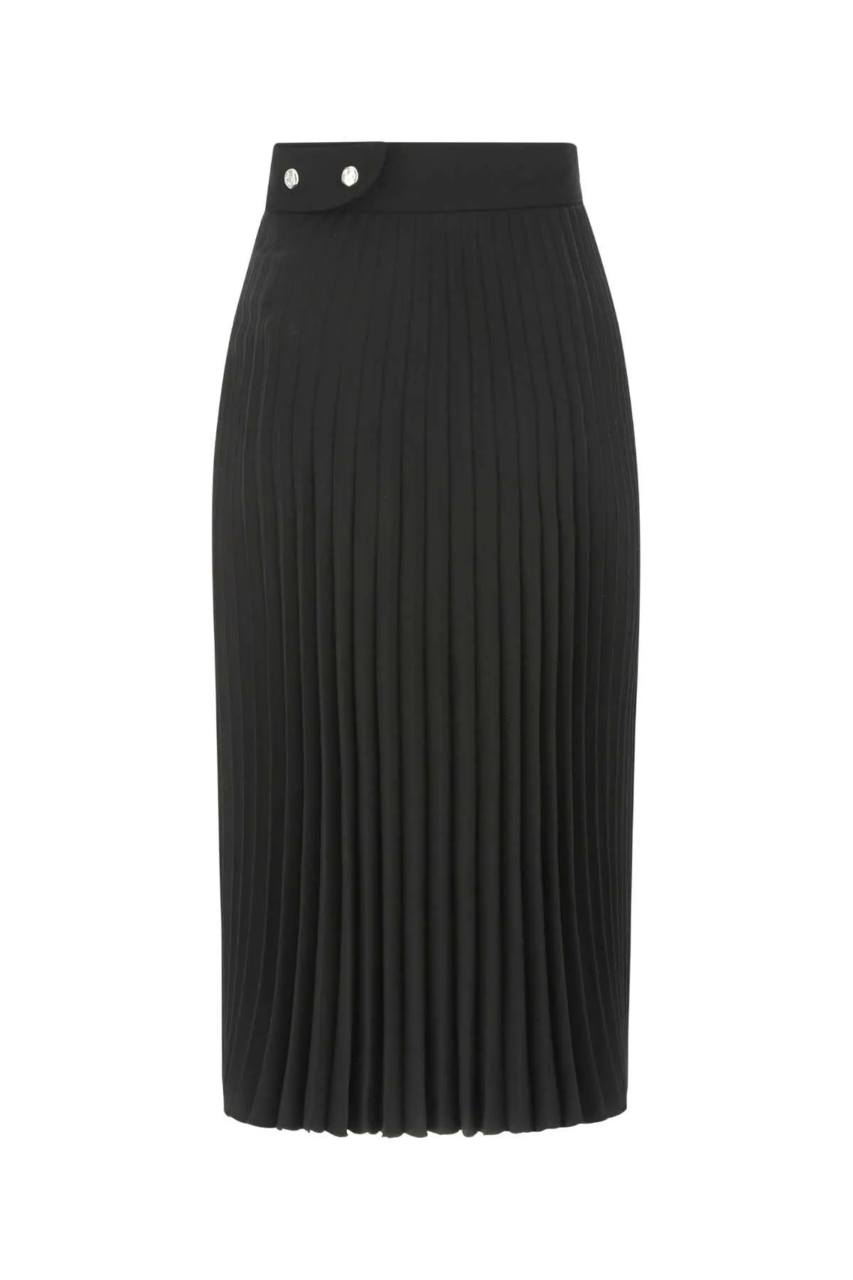 Off-White Pliss-Effect Midi Skirt