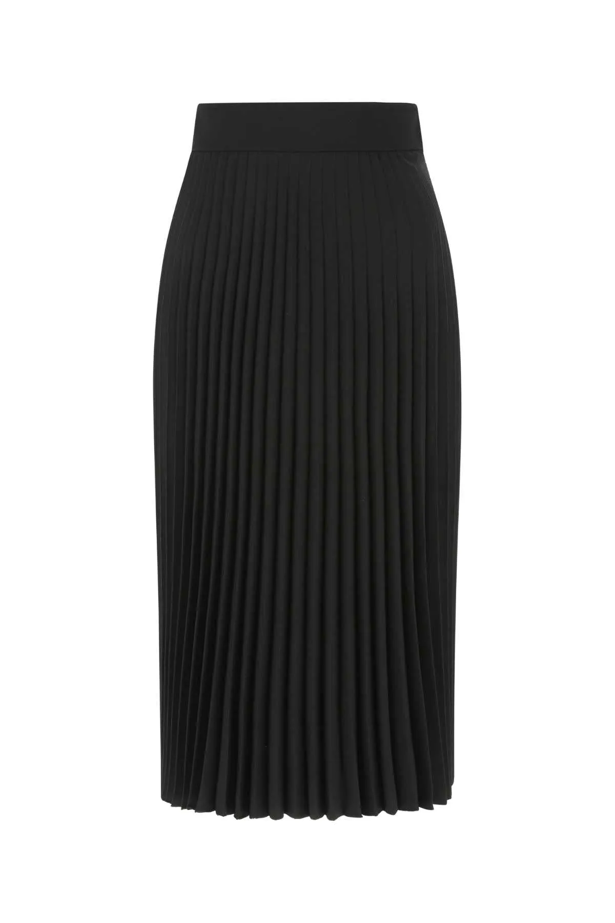 Off-White Pliss-Effect Midi Skirt