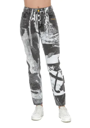 Off-White X Pablo Tomek Graphic Print Jeans