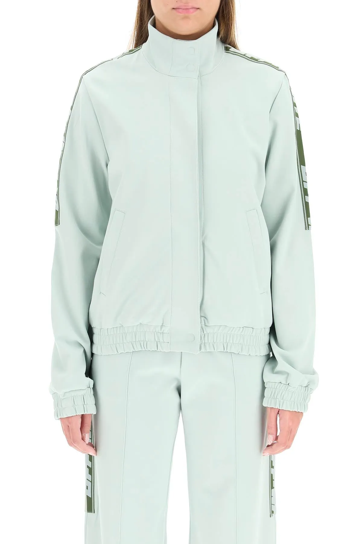 Off-White Zip-Up Track Jacket