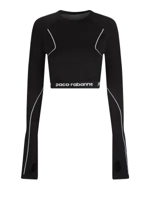 Paco Rabanne Bodyline Technical Crop Top
