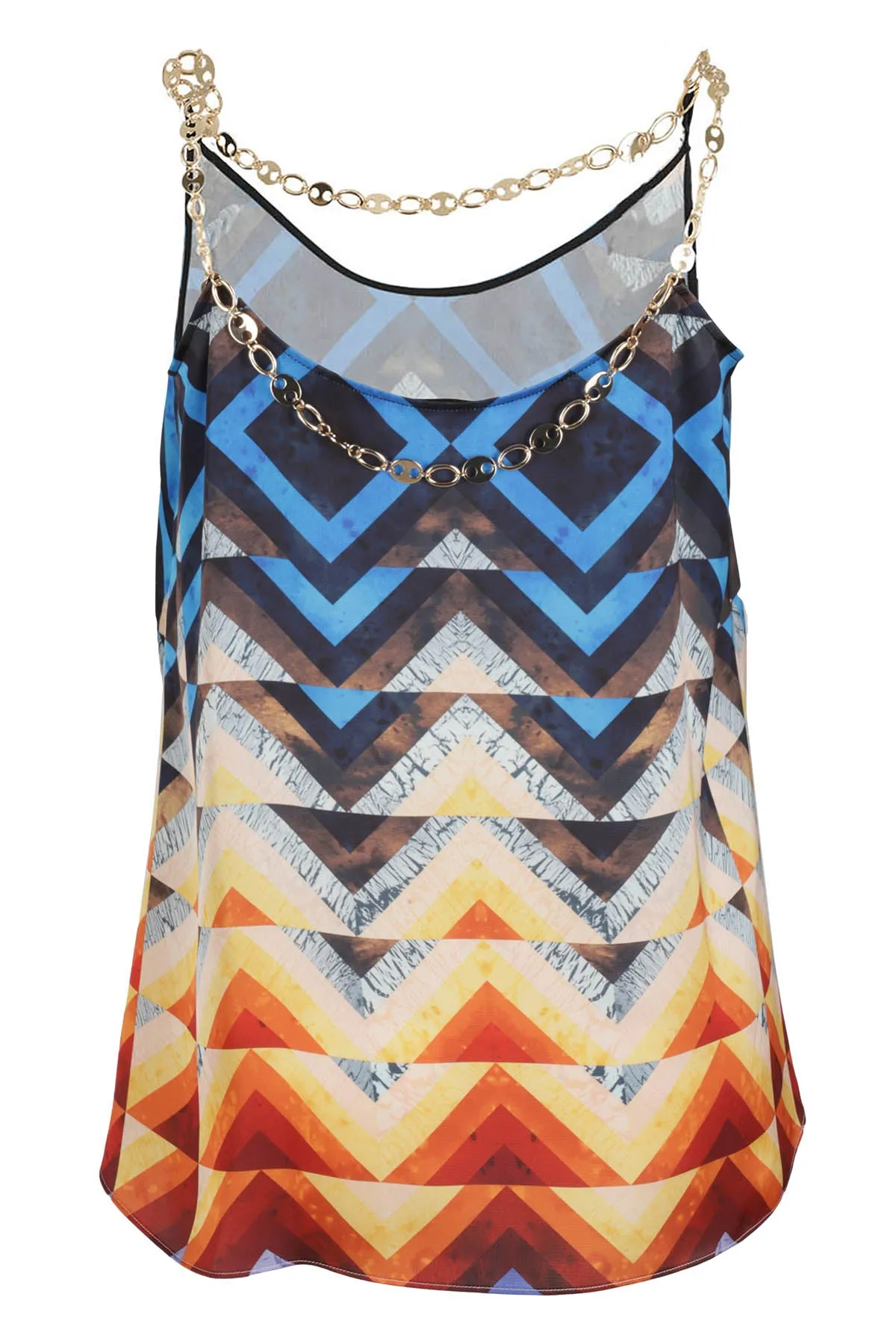 Paco Rabanne Chain Linked Sleeveless Top
