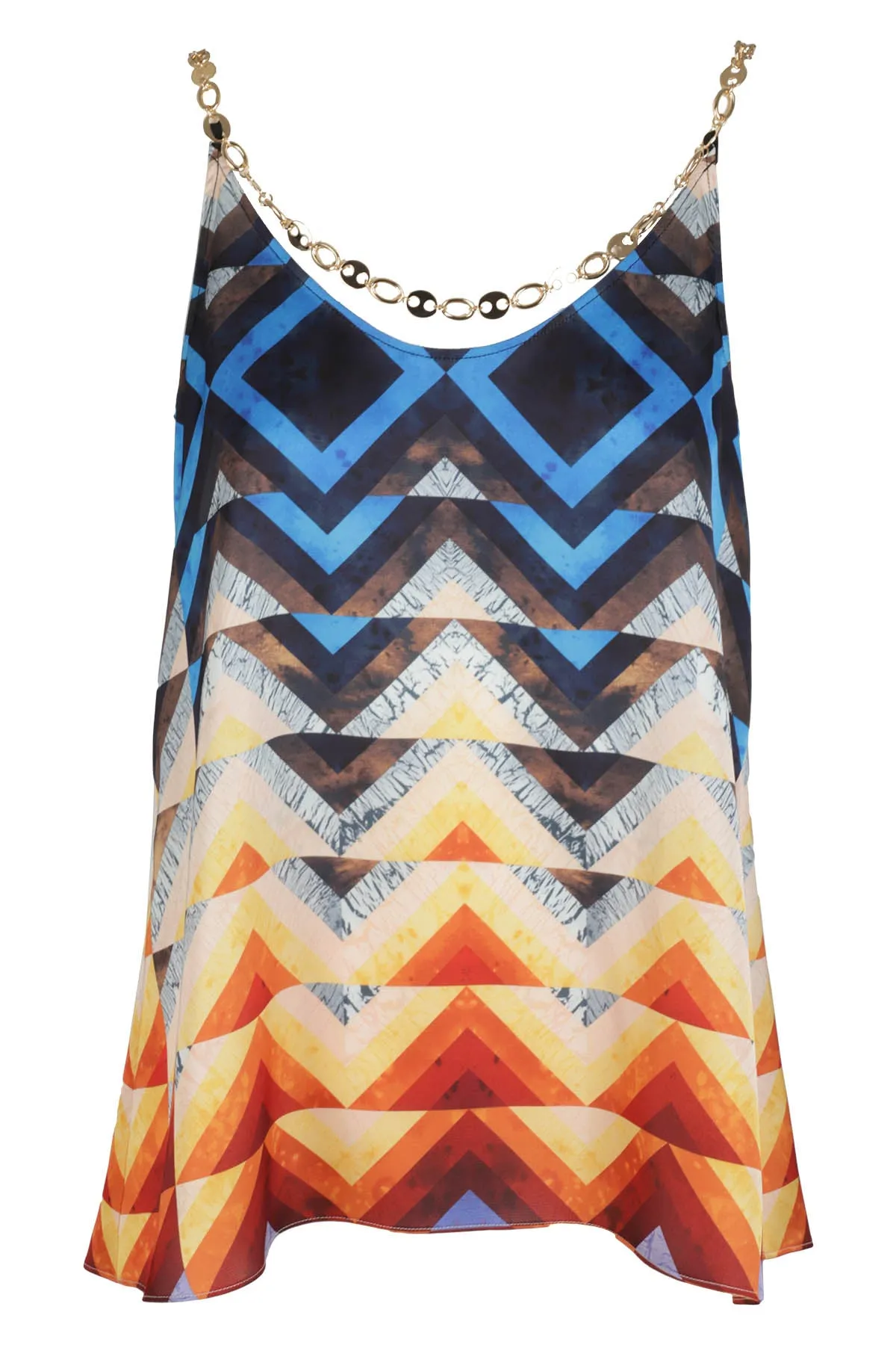 Paco Rabanne Chain Linked Sleeveless Top