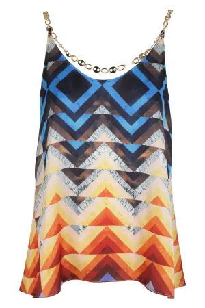 Paco Rabanne Chain Linked Sleeveless Top