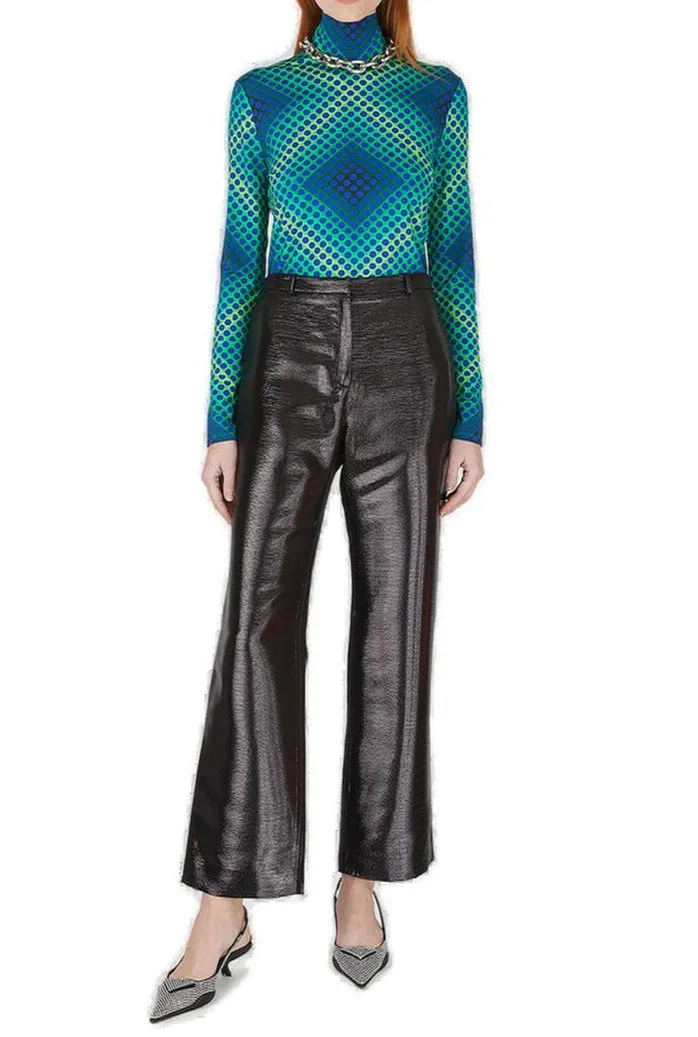 Paco Rabanne Illusion Mockneck Top