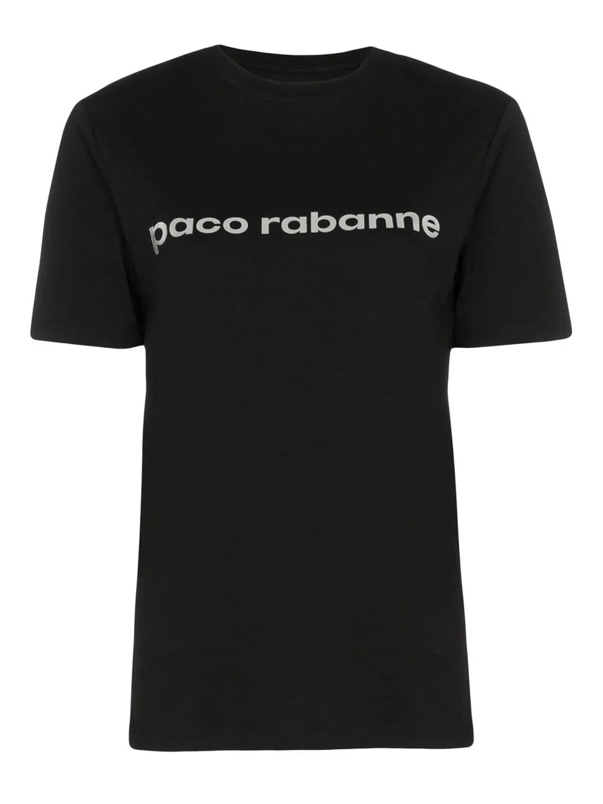 Paco Rabanne Logo Printed Crewneck T-Shirt