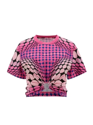 Paco Rabanne Psychedelic Cropped T-Shirt