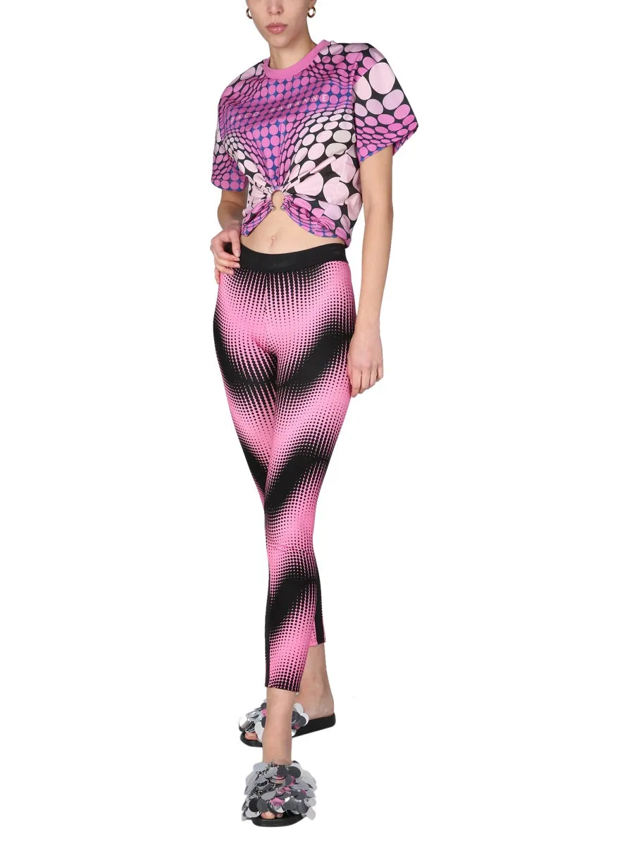 Paco Rabanne Psychedelic Cropped T-Shirt