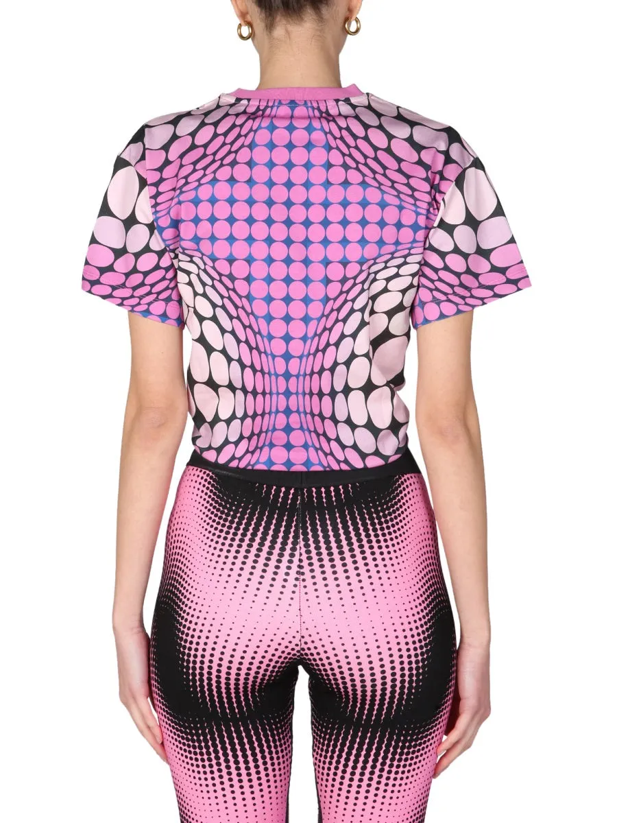 Paco Rabanne Psychedelic Cropped T-Shirt