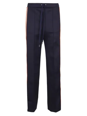 Paco Rabanne Striped Drawstring Track Pants