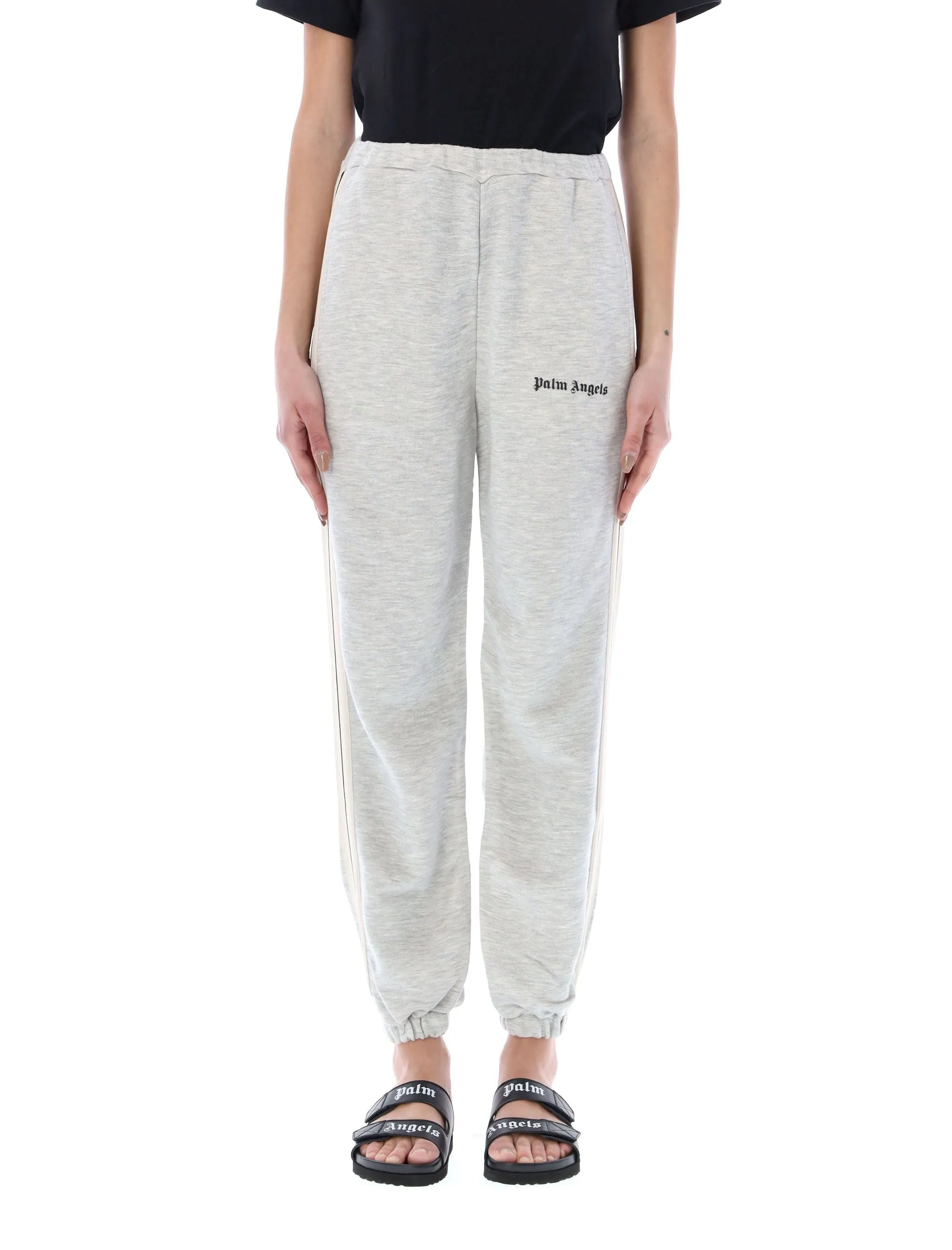 Palm Angels Logo Printed Sweatpants