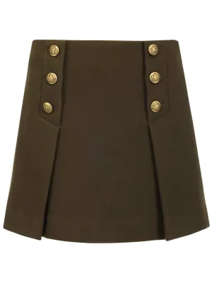 P.A.R.O.S.H. Button Detailed Mini Skirt