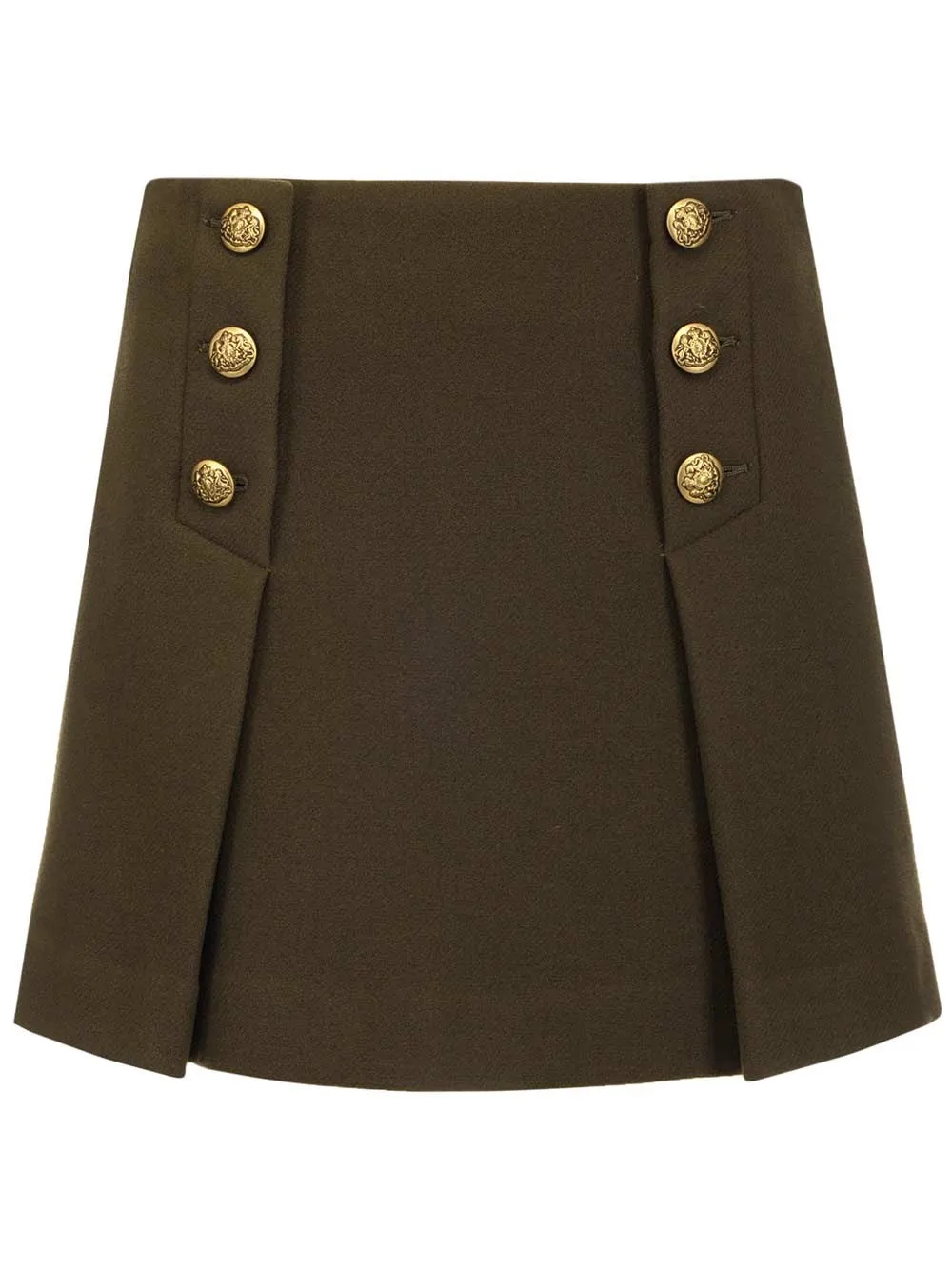 P.A.R.O.S.H. Button Detailed Mini Skirt