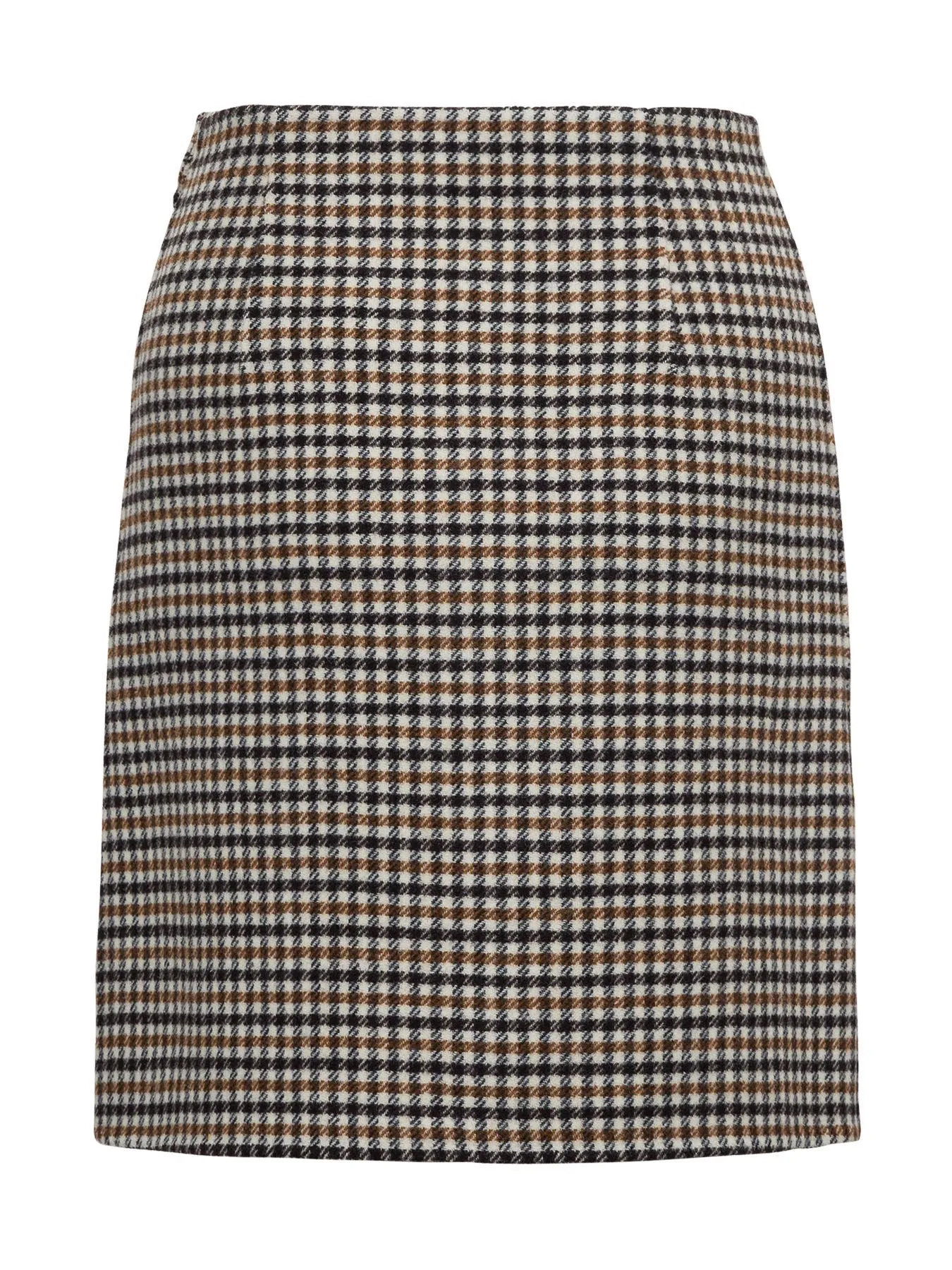 P.A.R.O.S.H. Check-Pattern Wrapped Mini Skirt