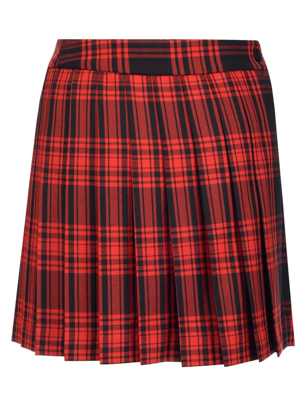 P.A.R.O.S.H. Check Patterned Mini Skirt