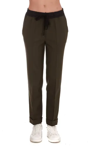P.A.R.O.S.H. Drawstring Straight Leg Trousers