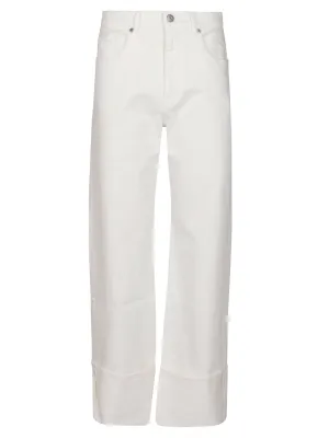 P.A.R.O.S.H. High Waist Belted Loop Jeans