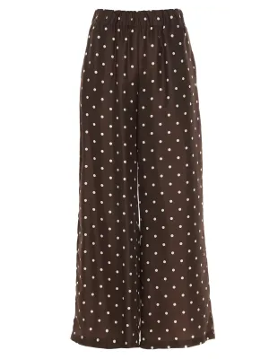 P.A.R.O.S.H. Polka Dot High Rise Trousers