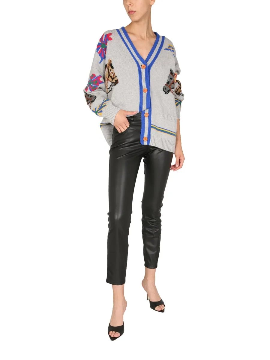 Philosophy Di Lorenzo Serafini Leather Slim-Fit Trousers