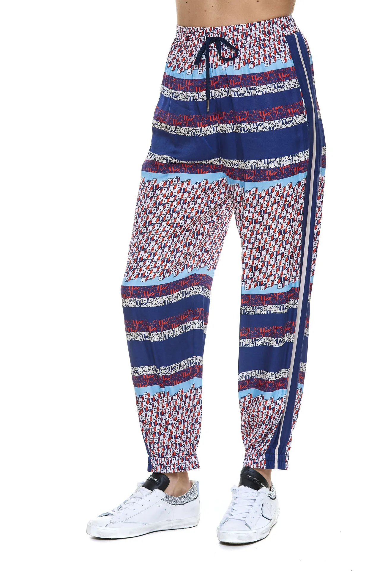 Pinko Color-Block Drawstring Track Pants