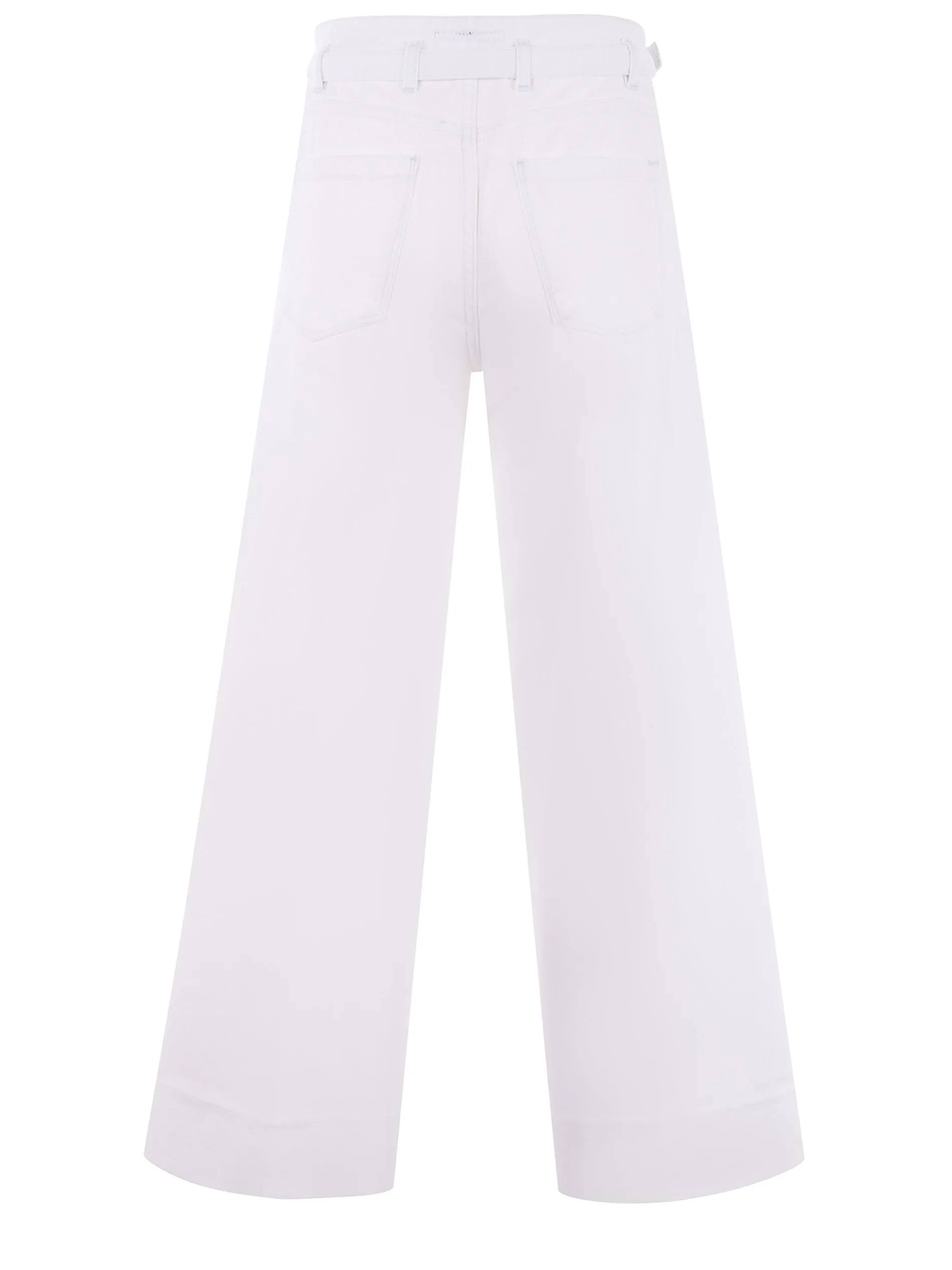Pinko Logo Buckle High Waist Jeans