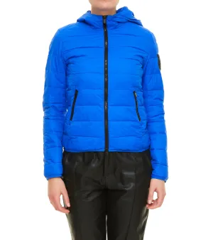 Pinko Logo Patch Hooded Padded Jacket