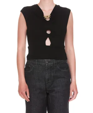 Pinko Logo Plaque Tank Top