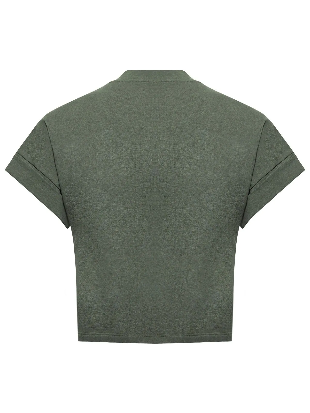 Pinko Twisted Front Cropped Top