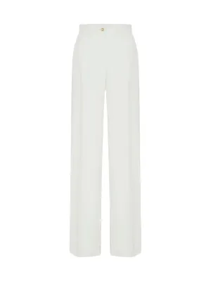 Pinko Wide Leg Pleated Trousers