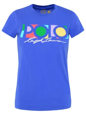 Polo Ralph Lauren Logo Embroidered Crewneck T-Shirt