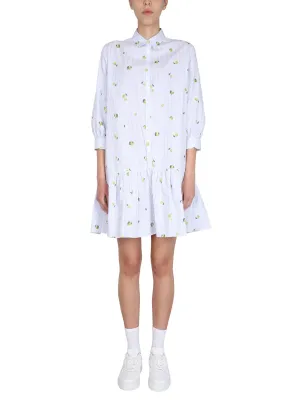 PS Paul Smith Lemon Print Mini Dress