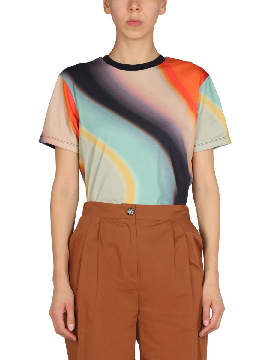 PS Paul Smith Printed Crewneck T-Shirt