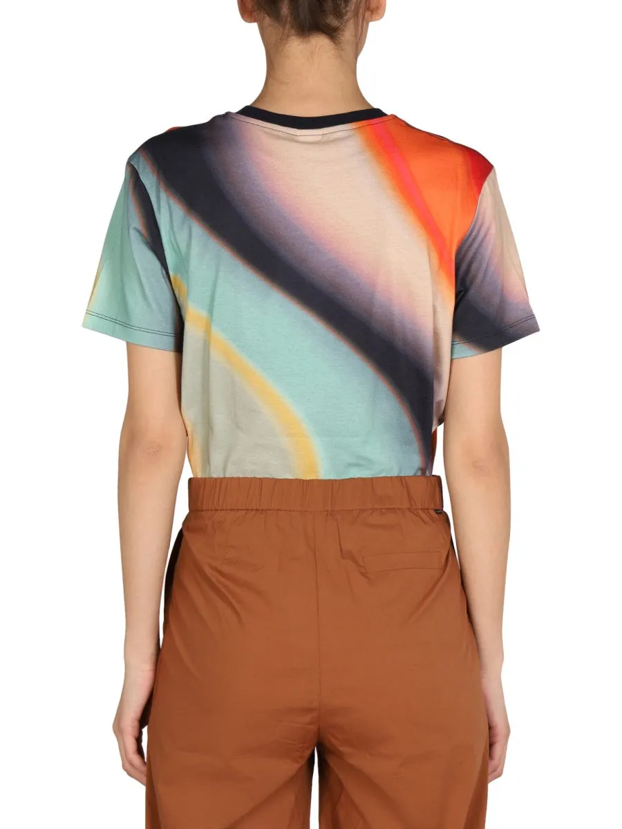 PS Paul Smith Printed Crewneck T-Shirt