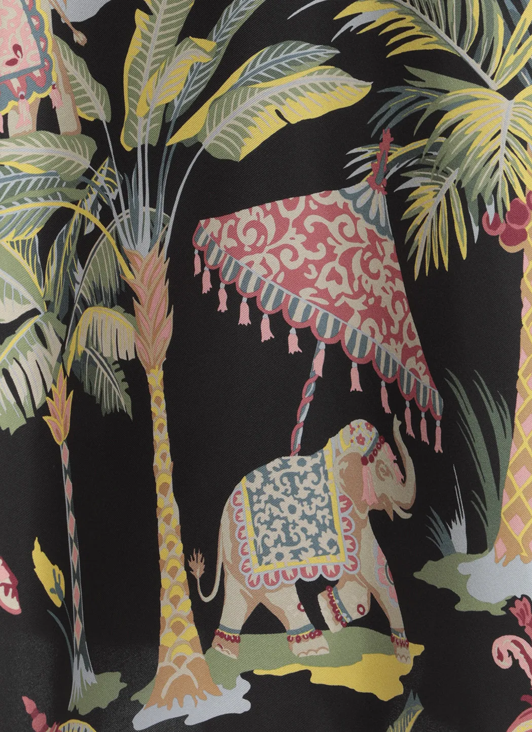 REDValentino Allover Elephant Printed Skirt